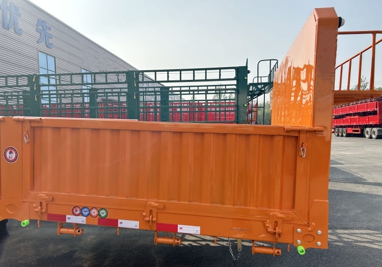Reman 3 Axle 60 Ton Sidewall Trailer 6 reman sidewall detachable trailer