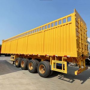 remanufactured side wall trailer