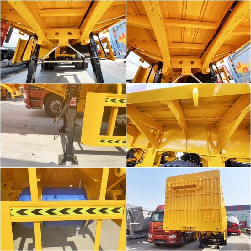 Reman 4 Axle 80 Ton High Drop Side Trailer 6 reman drop side trailer | high drop side trailers
