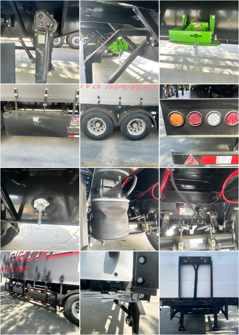 Reman 2 Axle Sidecurtain Trailer 6 reman sidecurtain trailer for sale