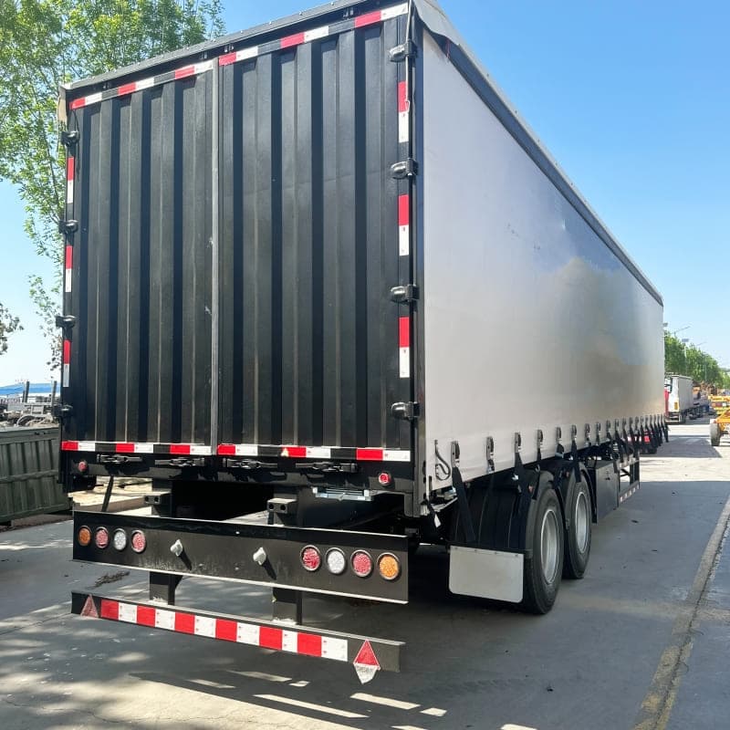 Reman 2 Axle Sidecurtain Trailer 3 reman sidecurtain trailer for sale | reman tarp side trailer