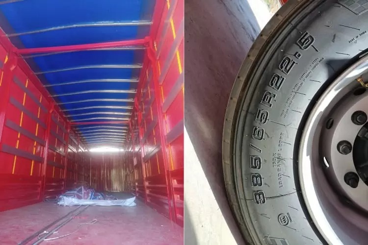 Remanufactured Curtain Side Semi Trailer 4 reman curtain side semi trailer