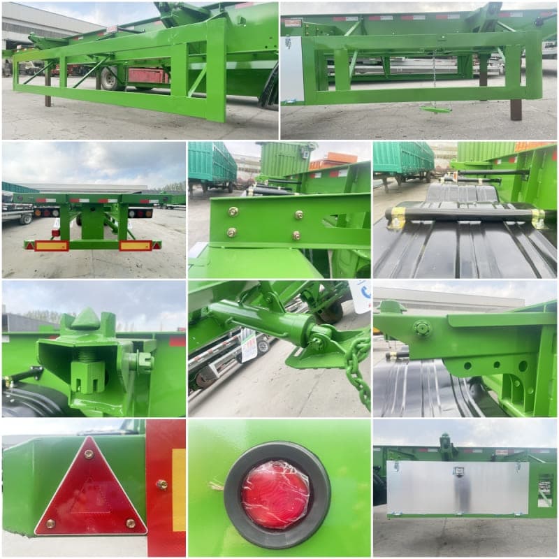 Reman 40Ft Chassis Container Trailer 7 reman chassis container trailer | 40ft container chassis trailer