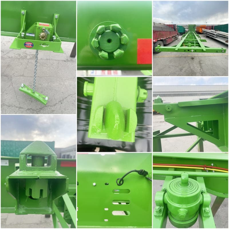 Reman 40Ft Chassis Container Trailer 6 reman chassis container trailer | 40ft container chassis trailer