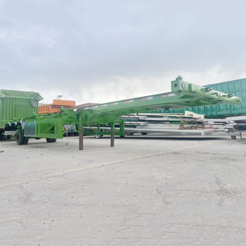 Reman 40Ft Chassis Container Trailer 1 remanufactured skeletal semi trailer