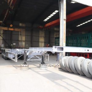 remanufactured skeleton semi trailer