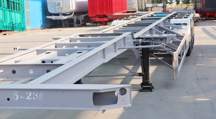 Remanufactured 40 Ft Shipping Container Trailer 2 reman shipping container trailer for sale | 40 ft container trailer