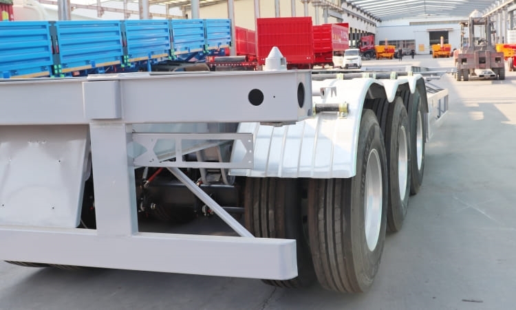 Remanufactured 40 Ft Shipping Container Trailer 4 reman shipping container trailer for sale | 40 ft container trailer