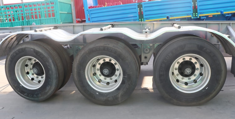 Remanufactured 40 Ft Shipping Container Trailer 6 reman container carrier trailer | 40 ft container trailer price