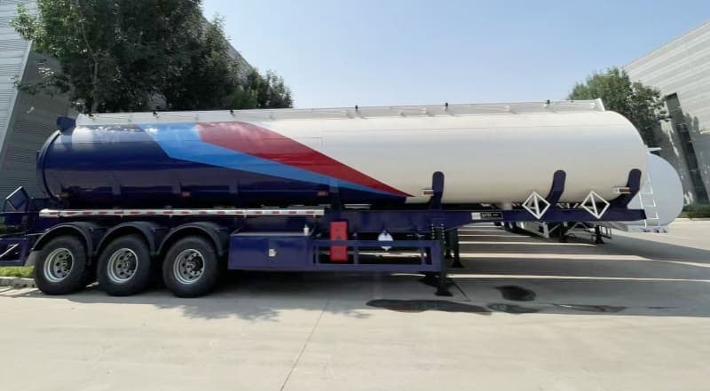 Remanufactured Oil Tanker Semi Trailer 3 reman oil tanker semi trailer | reman palm oil tanker price